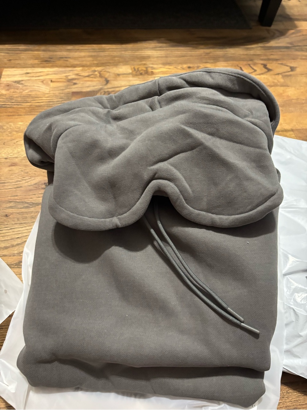 Airplane Mode Travel Hoodie Steel Grey
